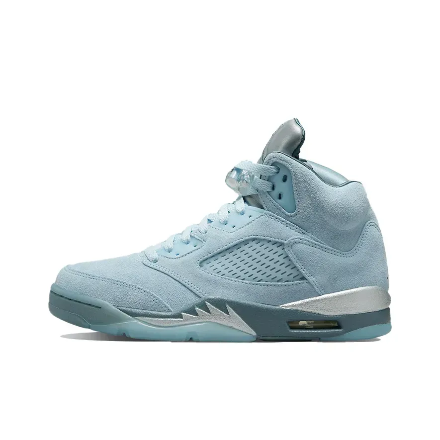 Высокие кроссовки Air Jordan 5 Blue Bird (Голубой) Унисекс Высокие кроссовки Air Jordan 5 Blue Bird (Голубой) Унисекс