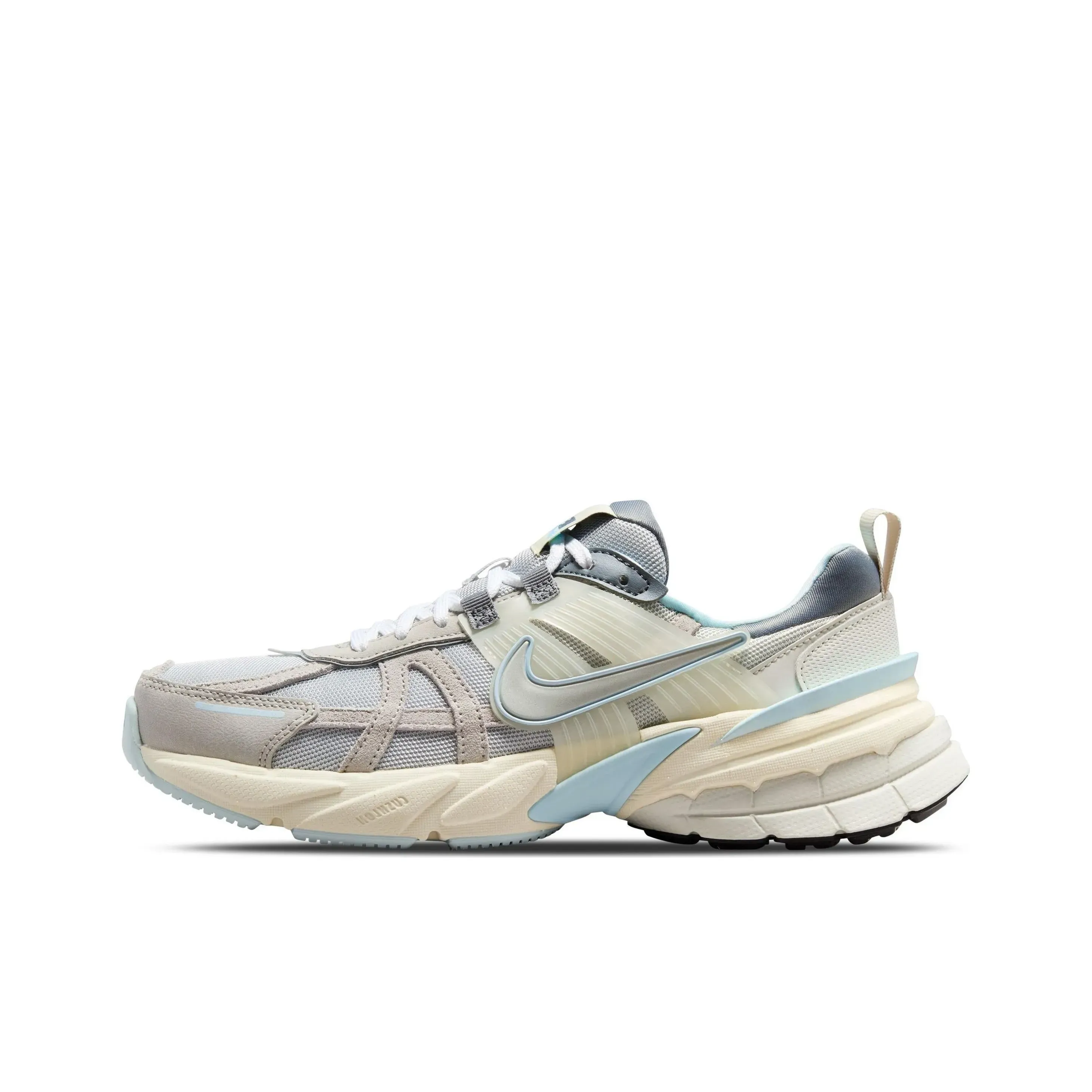 Nike V2K Run Light Bone Metallic Platinum