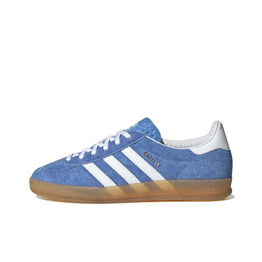 Низкие кроссовки Adidas Gazelle Indoor Blue Fusion Gum (Голубой) Унисекс Низкие кроссовки Adidas Gazelle Indoor Blue Fusion Gum (Голубой) Унисекс