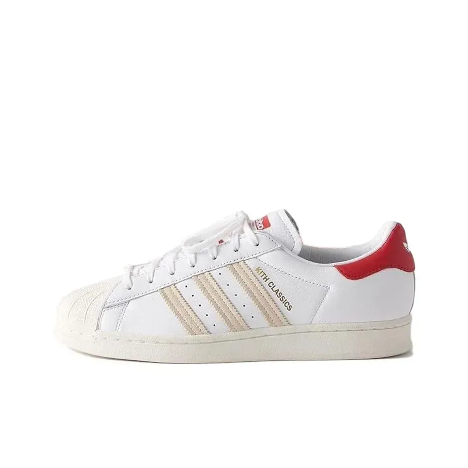 Adidas Originals Superstar Kith Classics White Red