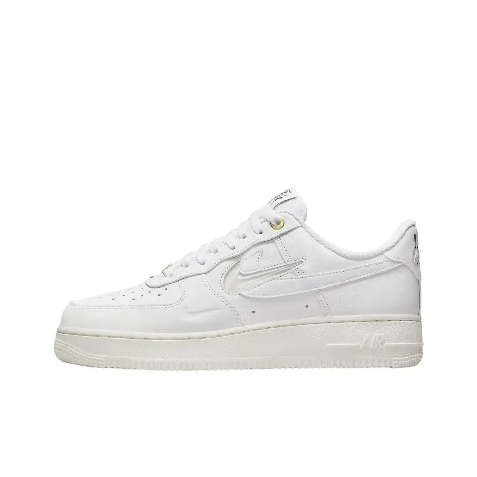 Nike Air Force 1 '07 PRM Low Top Skateboard Sneakers Бежевые Nike Air Force 1 '07 PRM Low Top Skateboard Sneakers Бежевые