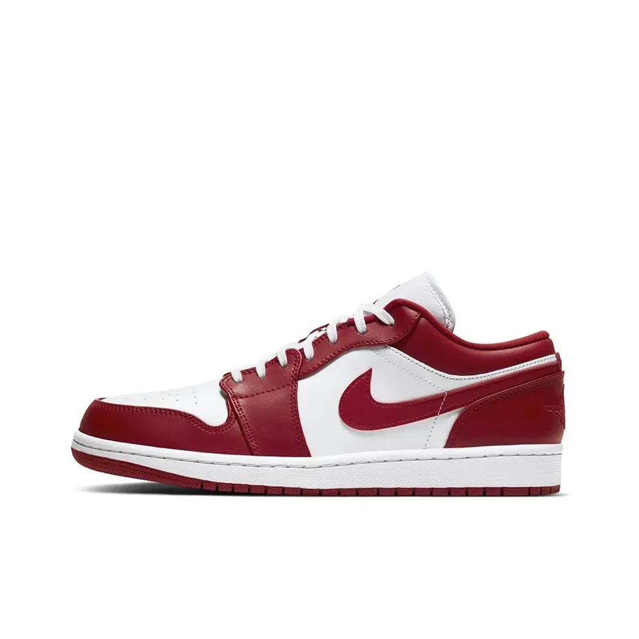 Jordan Air Jordan 1 Fitness Red Low Top Vintage Basketball Sneakers Белый Красный Jordan Air Jordan 1 Fitness Red Low Top Vintage Basketball Sneakers Белый Красный