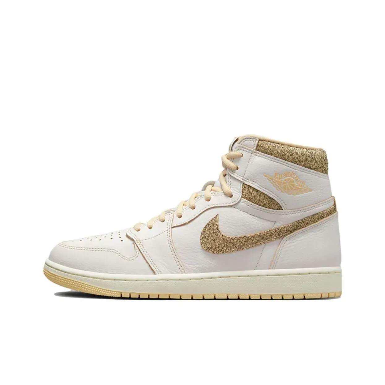 Jordan Air Jordan 1 High OG Sail And Pale Vanilla High Top Vintage Баскетбольные Кроссовки Мужские Экрю