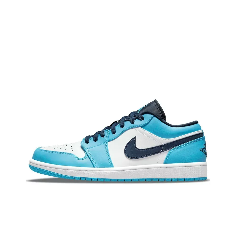 Jordan Air Jordan 1 Low UNC Белый Синий Черный Jordan Air Jordan 1 Low UNC Белый Синий Черный
