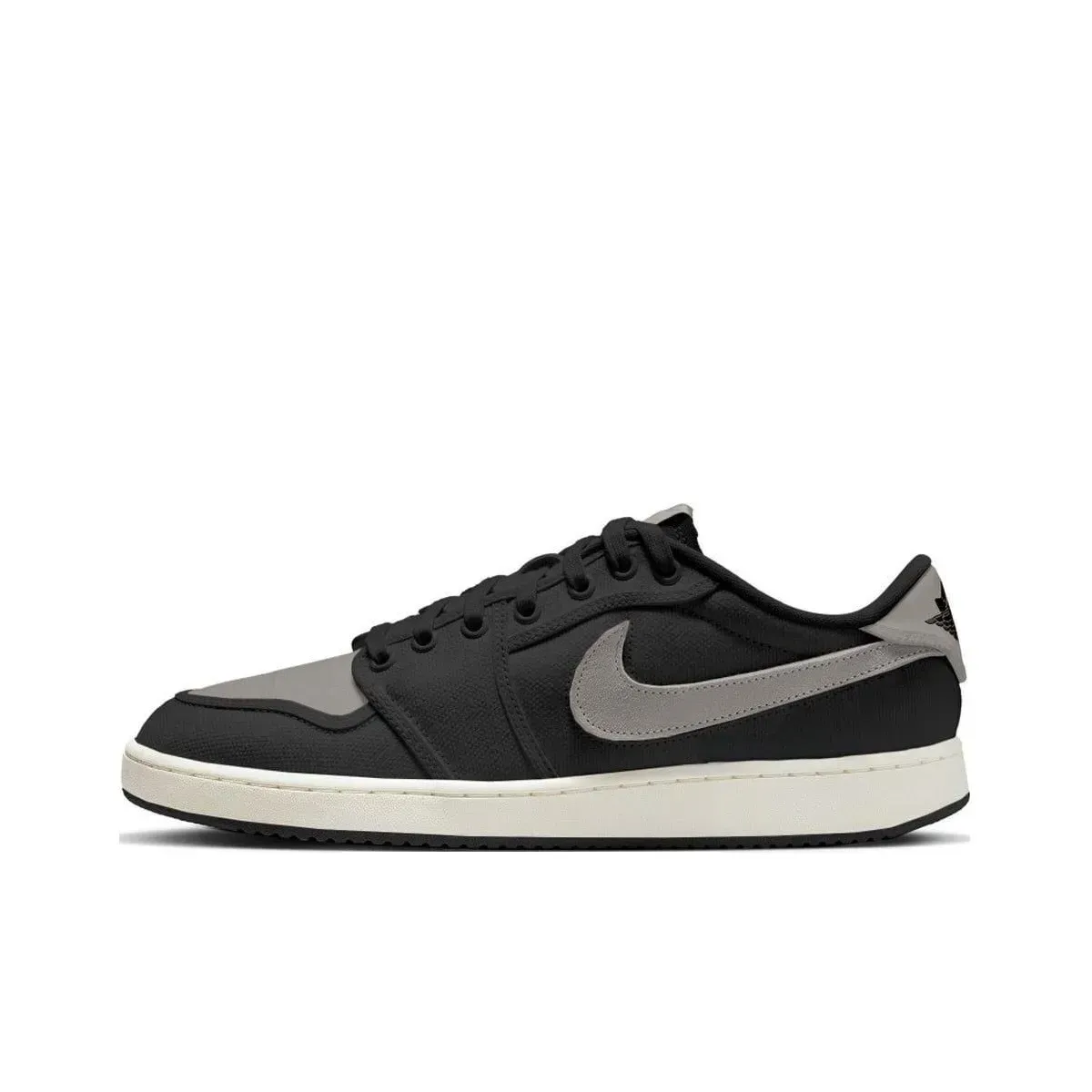 Jordan Air Jordan 1 Low Vintage Basketball Sneakers Black Grey Jordan Air Jordan 1 Low Vintage Basketball Sneakers Black Grey