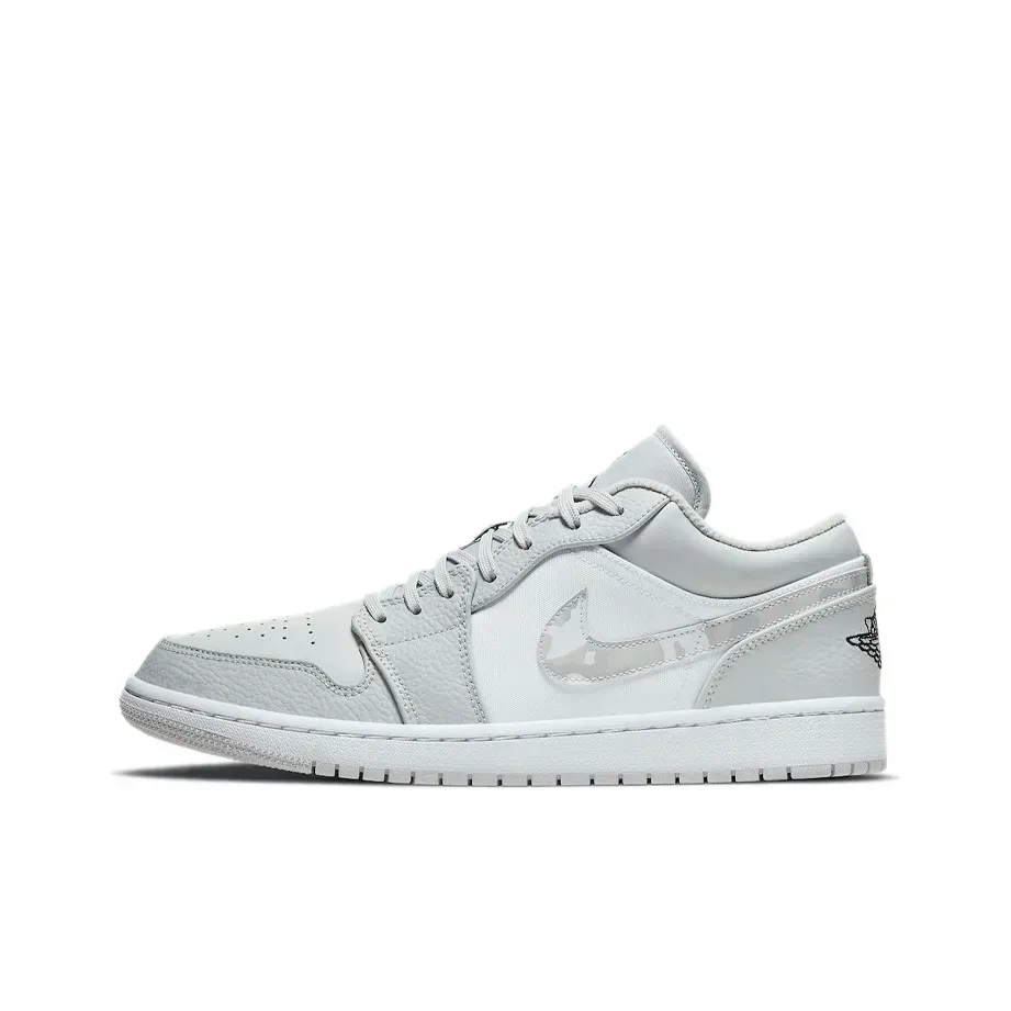 Jordan Air Jordan 1 Low [White CAMO] Серо-белый