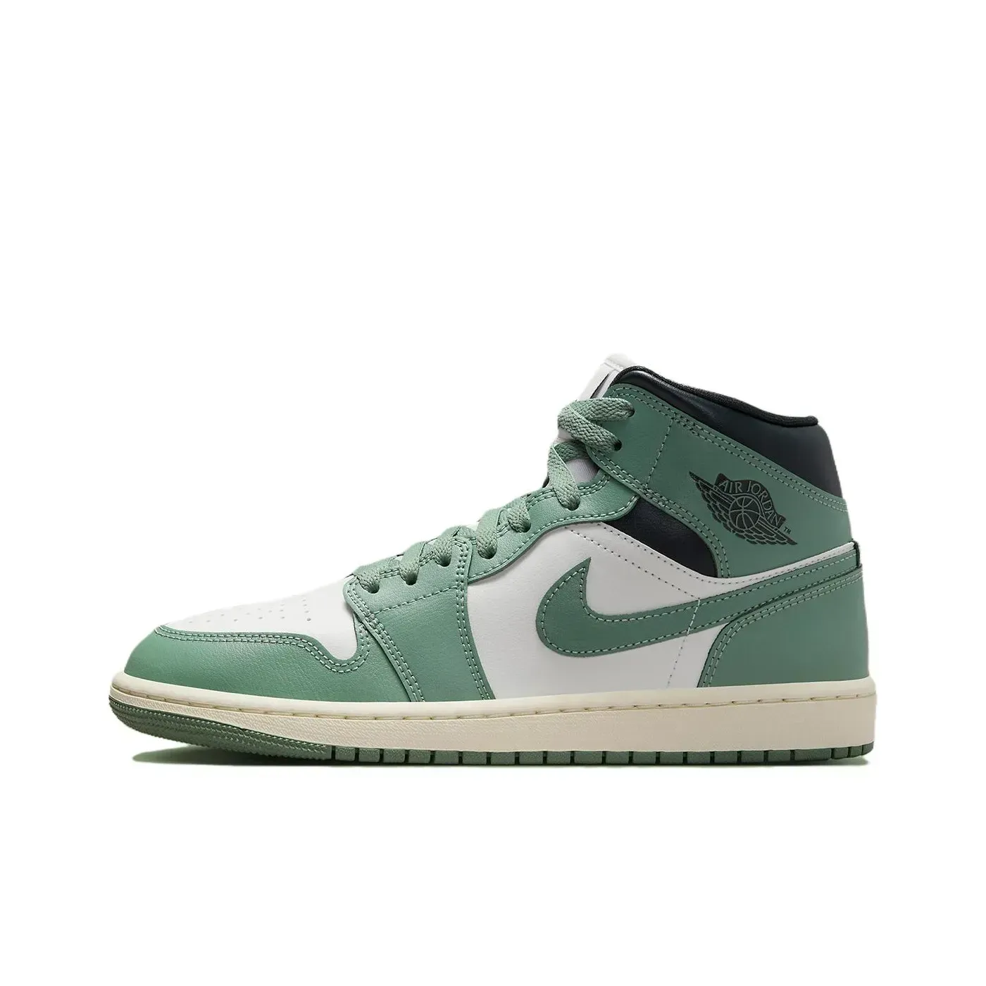 Jordan Air Jordan 1 MID Top Vintage Basketball Sneakers Women's Зеленый