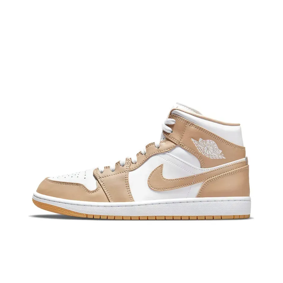 Jordan Air Jordan 1 Vintage Basketball Sneakers MID Top Куркума Желтая