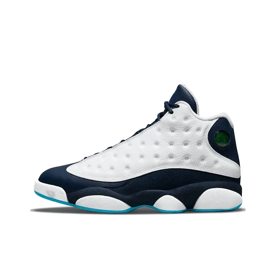 Jordan Air Jordan 13 Retro Обсидиан Белый Морской Синий Jordan Air Jordan 13 Retro Обсидиан Белый Морской Синий