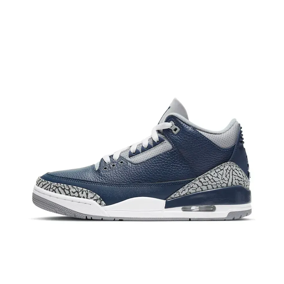 Jordan Air Jordan 3 Retro 'Midnight Blue' Кроссовки Мужской Полночный синий