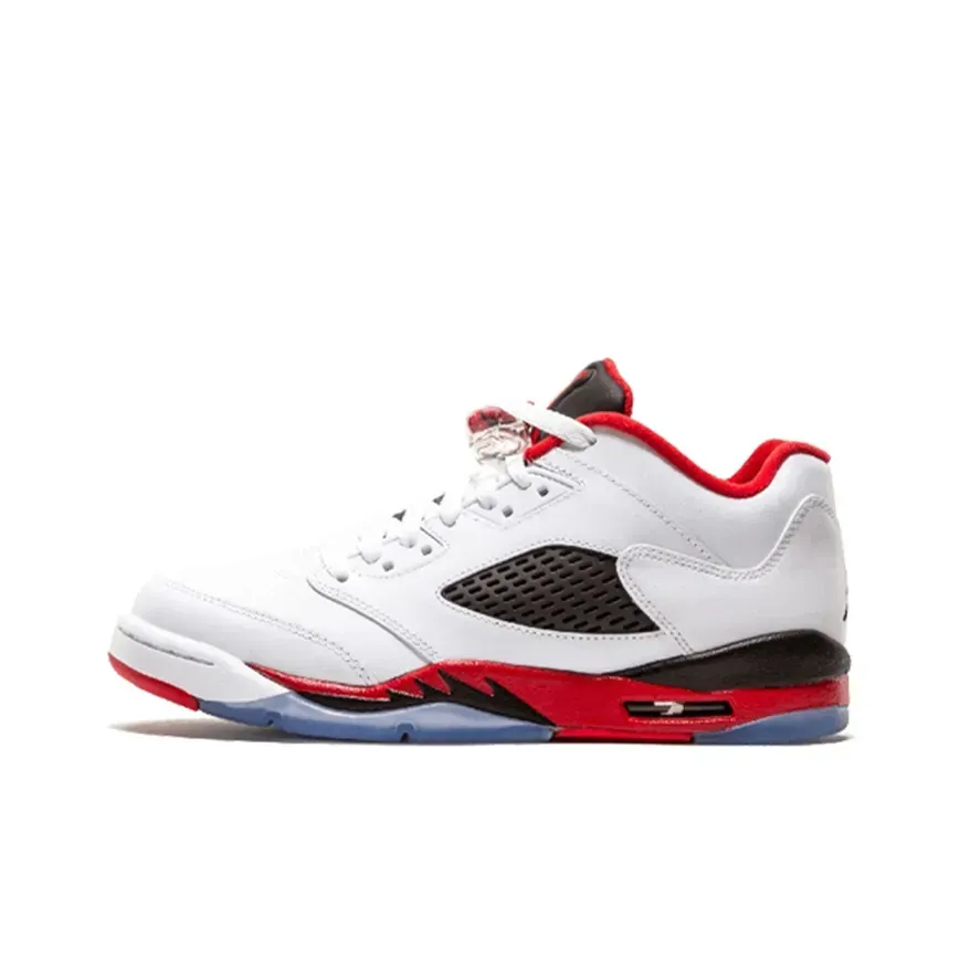 Jordan Air Jordan 5 Kids Basketball Low Top School Age Fire Red Jordan Air Jordan 5 Kids Basketball Low Top School Age Fire Red