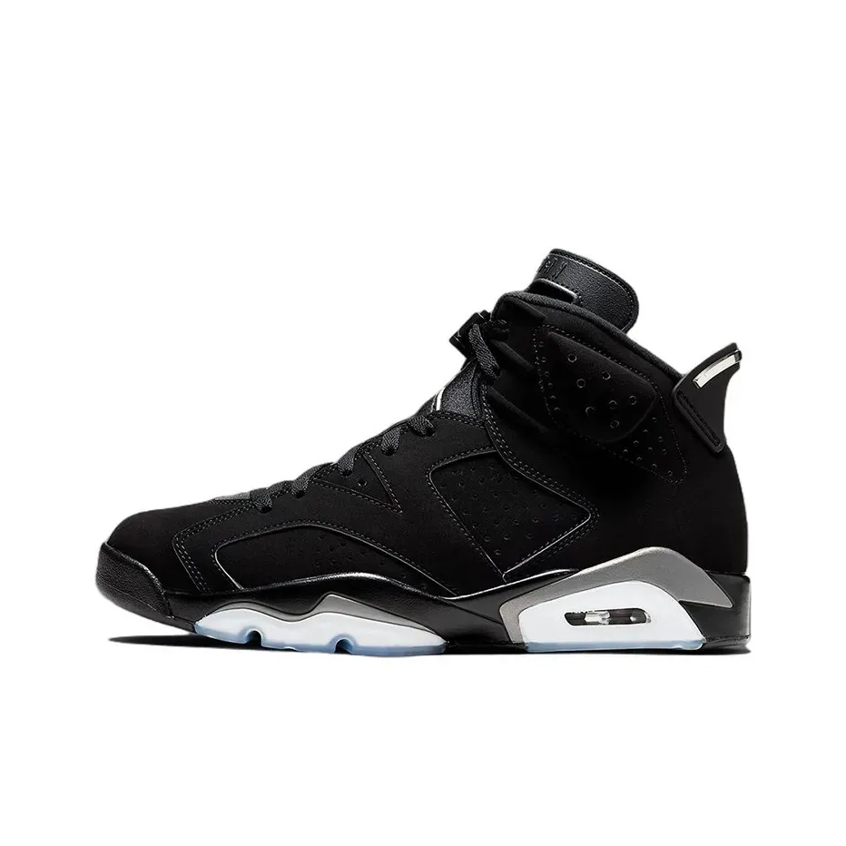 Jordan Air Jordan 6 Retro Черный Серебристый