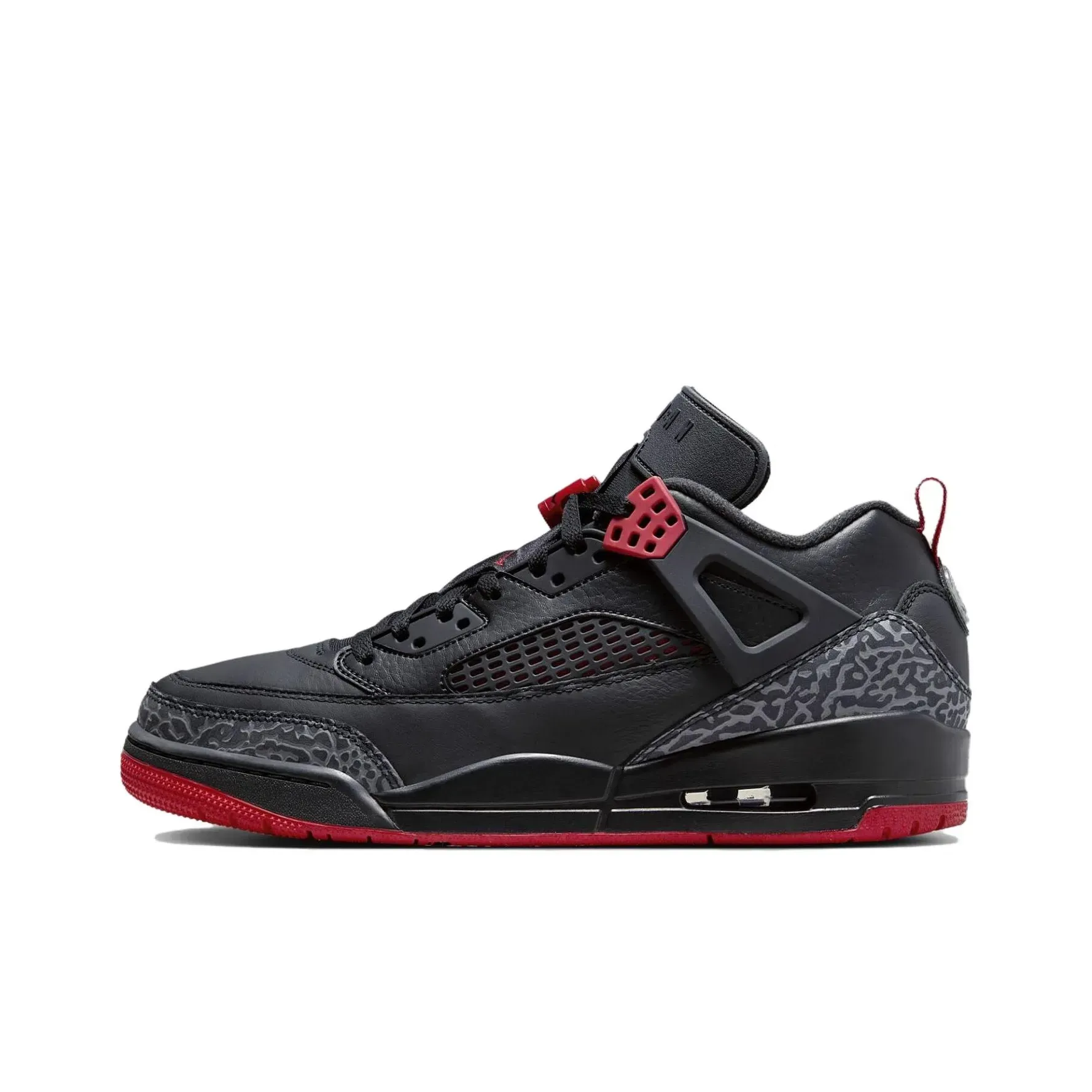 Jordan Spizike Low Черно-Красный Jordan Spizike Low Черно-Красный