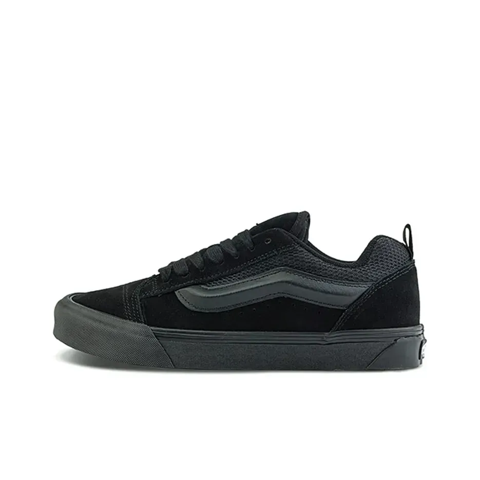 Кеды Vans Knu-Skool 'Triple Black' (Чёрные) Унисекс