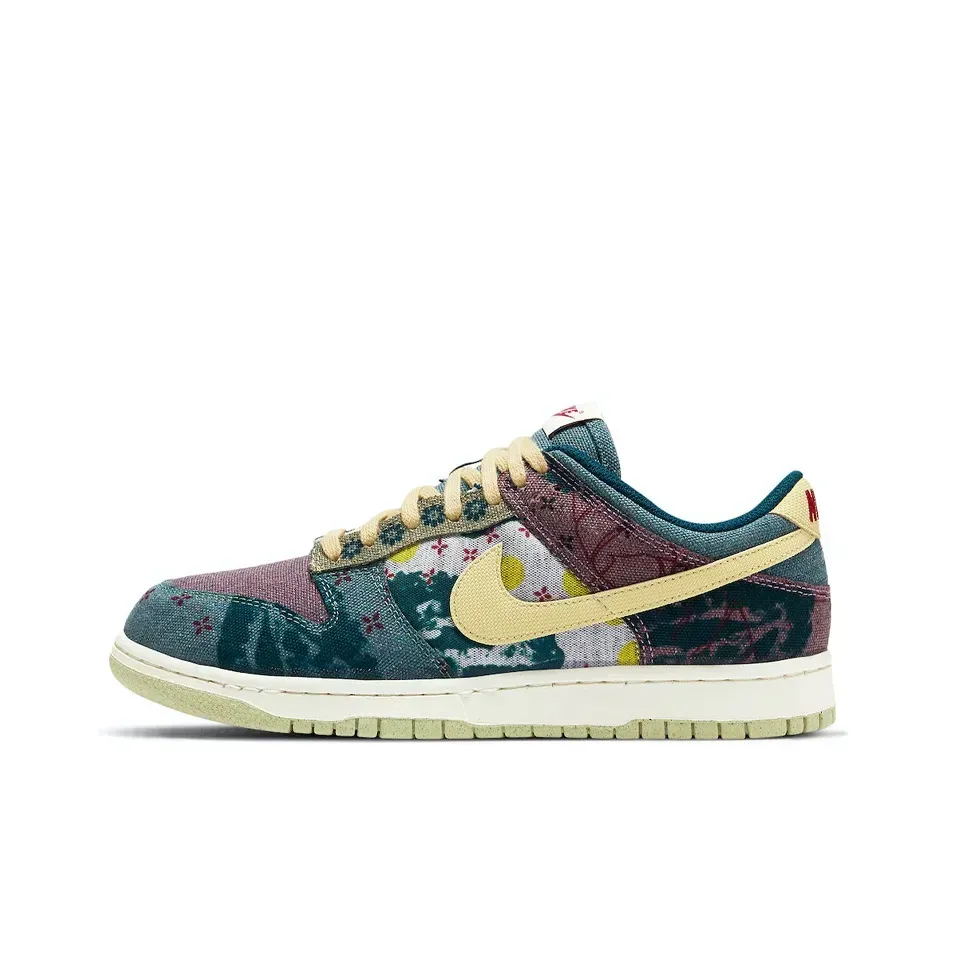 Nike Dunk SP Community Garden Low Top Синий Желтый
