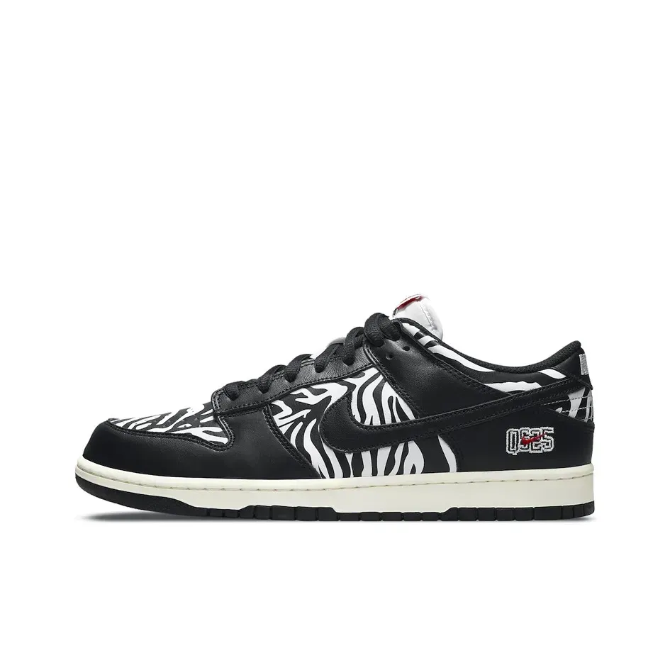 Низкие кроссовки Nike Dunk Low Quartersnacks X Dunk Low SB Little Debbies Zebra Cakes (Чёрный) Унисекс