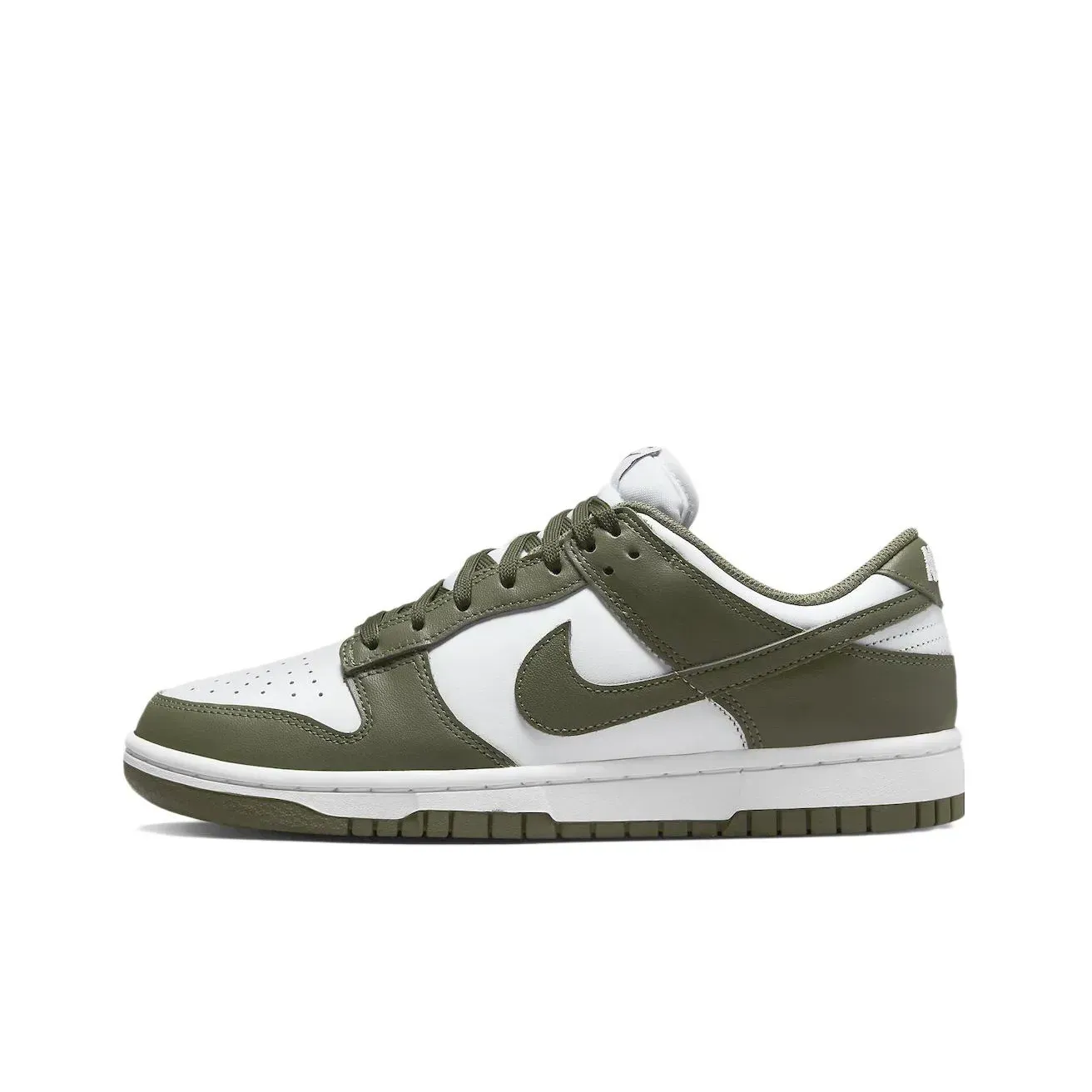 Низкие кроссовки Nike Dunk Low Medium Olive (Зелёный) Унисекс