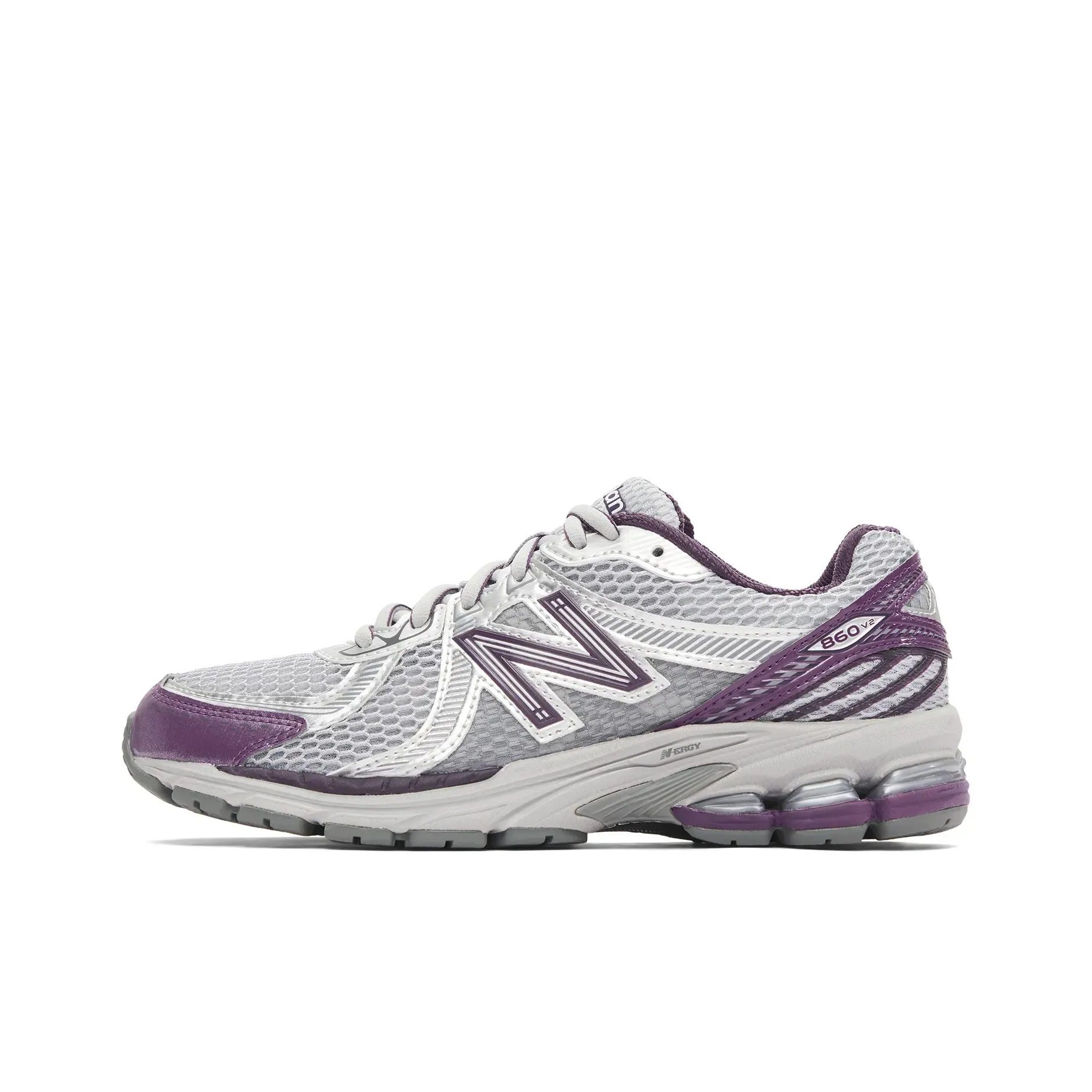 Кроссвоки New Balance 860v2 Milky Way Pack Midnight Violet (Серые) Унисекс