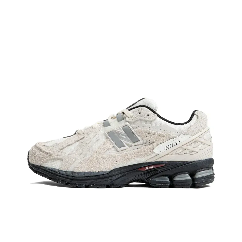 New Balance 1906D Slip-Resistant Abrasion-Resistant Breathable Low-Top Running Shoes Unisex Ecru