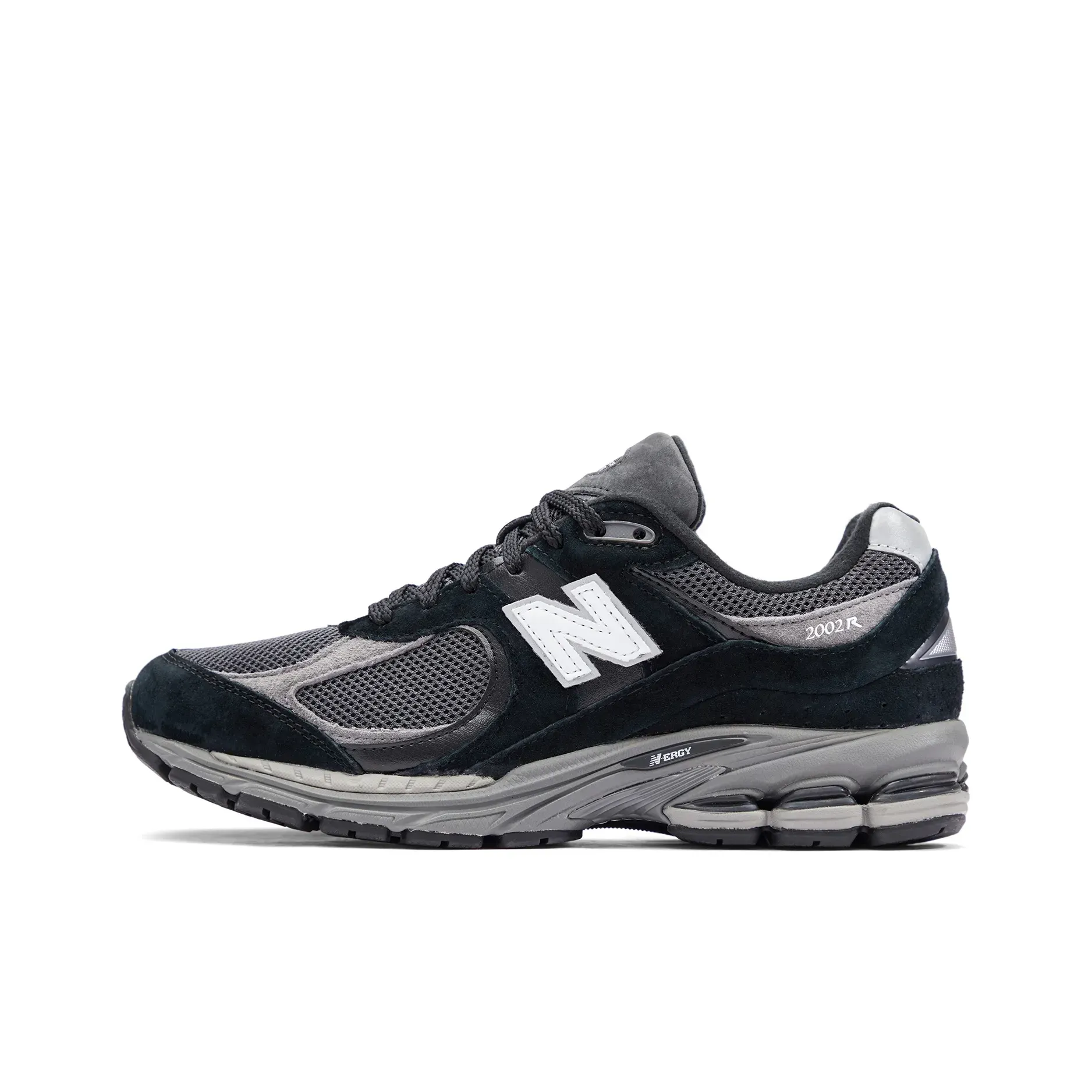 Кроссовки New Balance 2002R Black Dark Grey White (Темно-серый) Унисекс Кроссовки New Balance 2002R Black Dark Grey White (Темно-серый) Унисекс