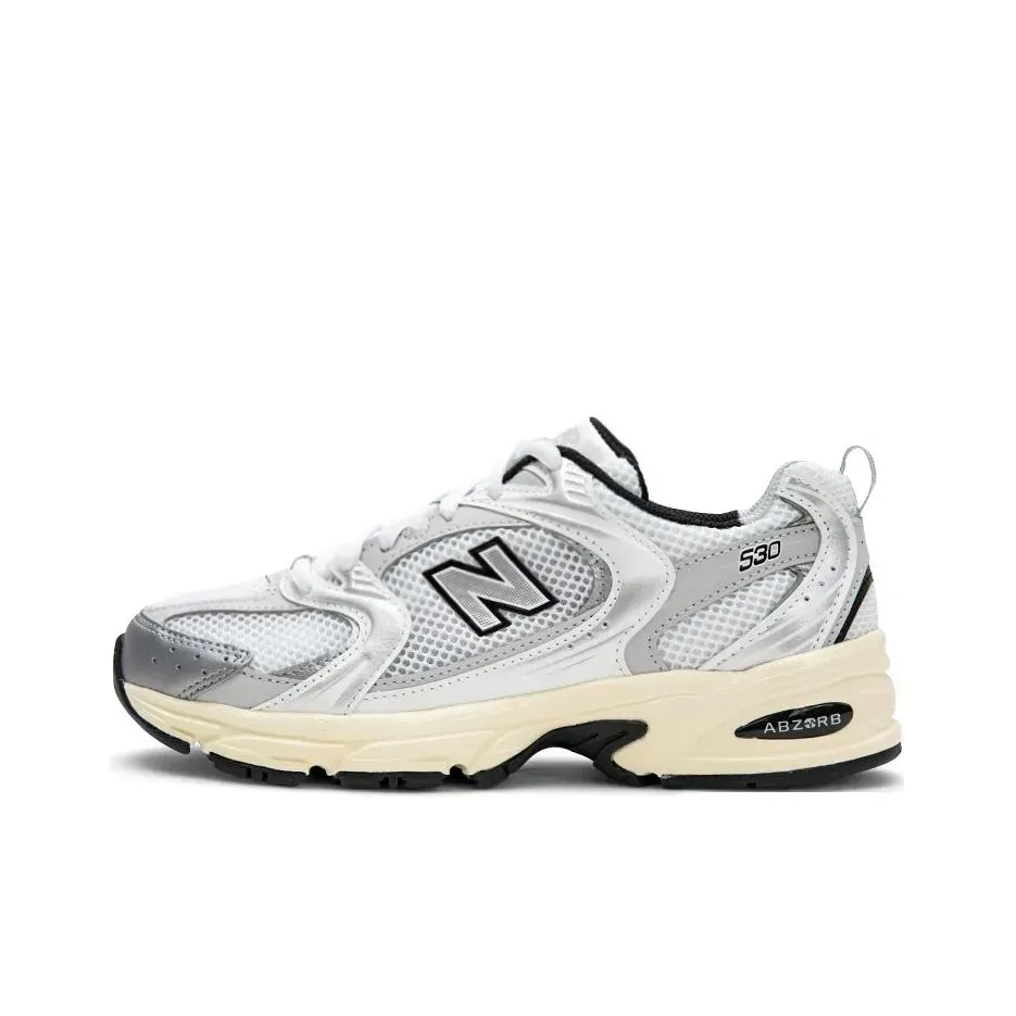 Кроссовки New Balance 530 Silver Cream (Серебряный) Унисекс