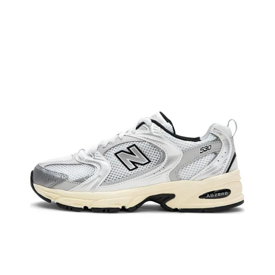 Кроссовки New Balance 530 Silver Cream (Серебряный) Унисекс