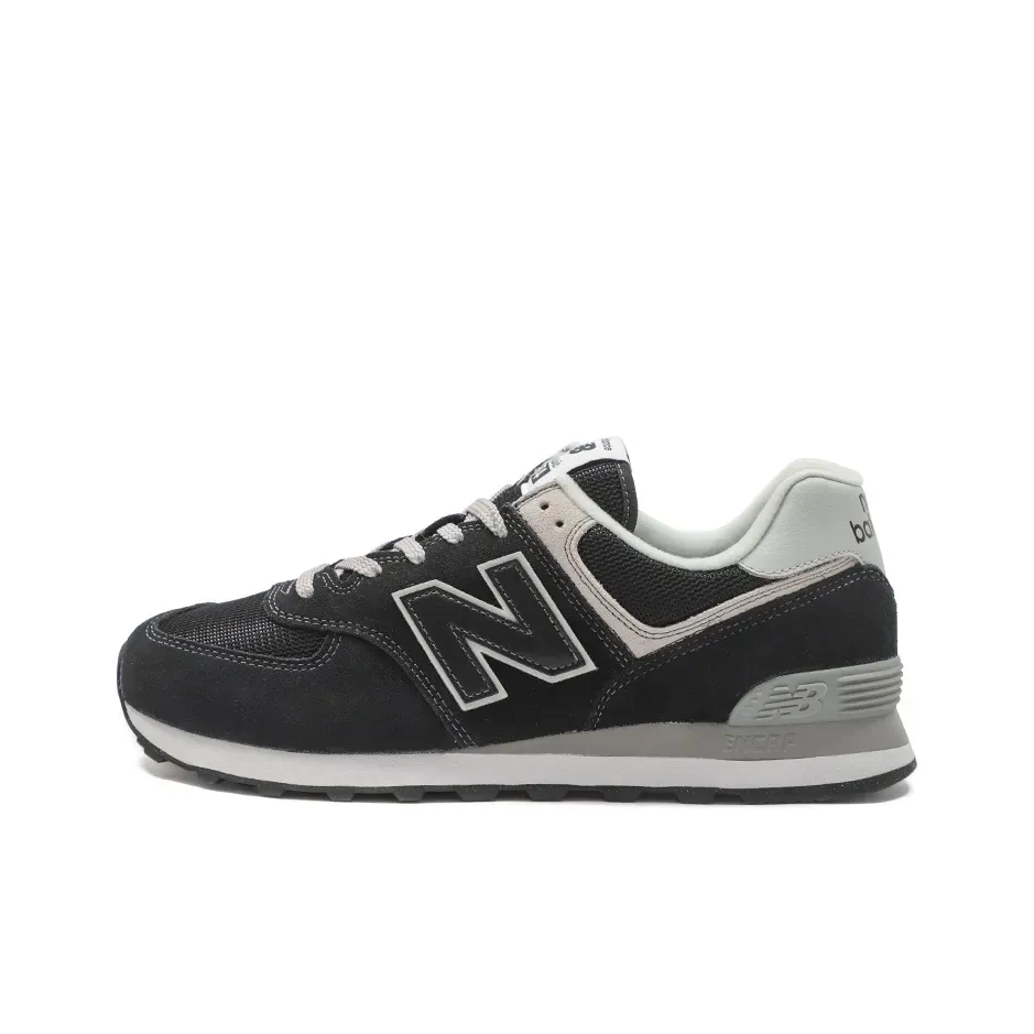 New Balance 574 Беговые кроссовки Низкие Унисекс Стандарт (D) Черный New Balance 574 Беговые кроссовки Низкие Унисекс Стандарт (D) Черный