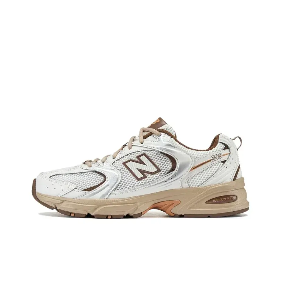 New Balance NB 530 Белый Коричневый