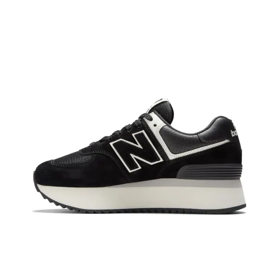New Balance NB 574+ Low Черный Белый
