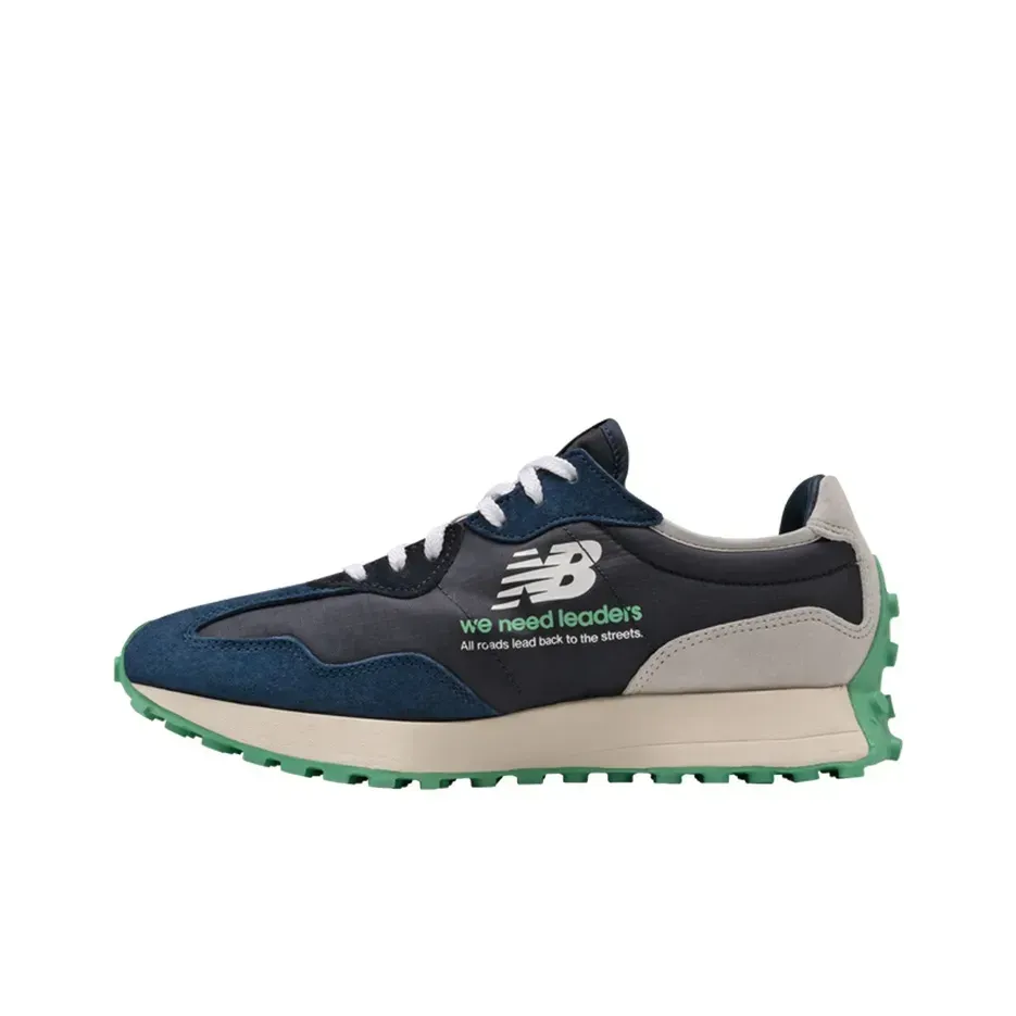 New Balance PSNY x New Balance NB 327 Low Черный Морской Синий Зелёный