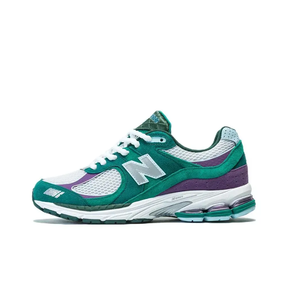 New Balance Up There x New Balance NB 2002R Low Top Green Purple White New Balance Up There x New Balance NB 2002R Low Top Green Purple White