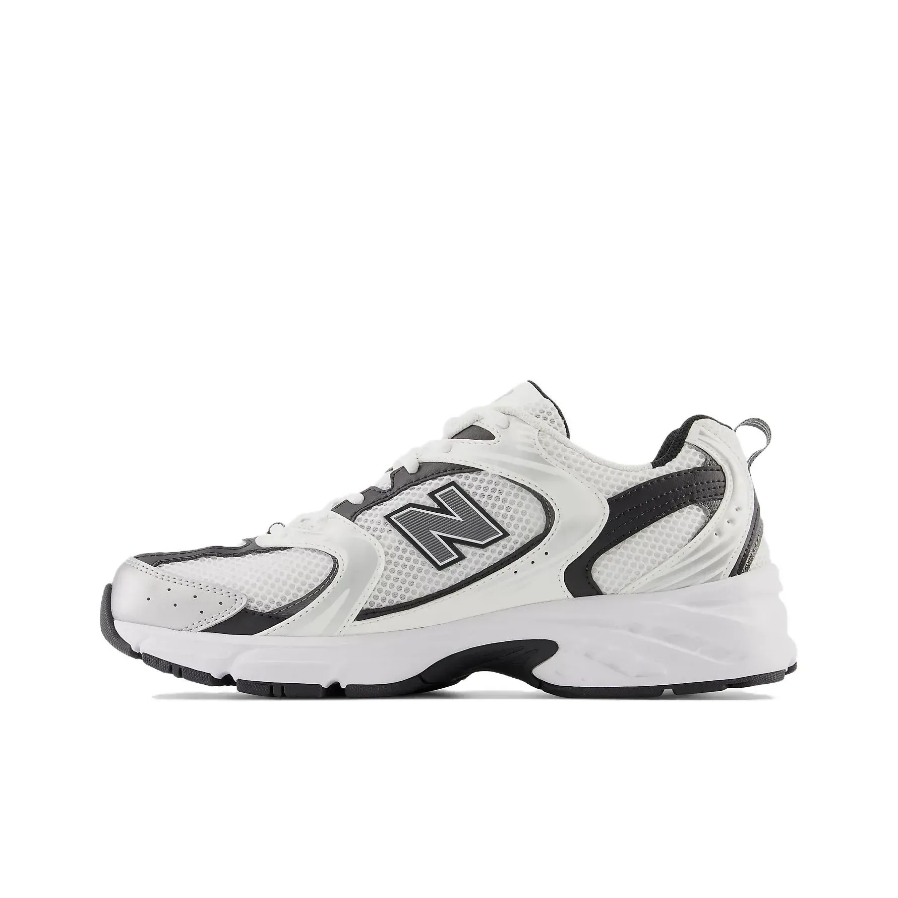 New Balance White Silver Metallic New Balance White Silver Metallic