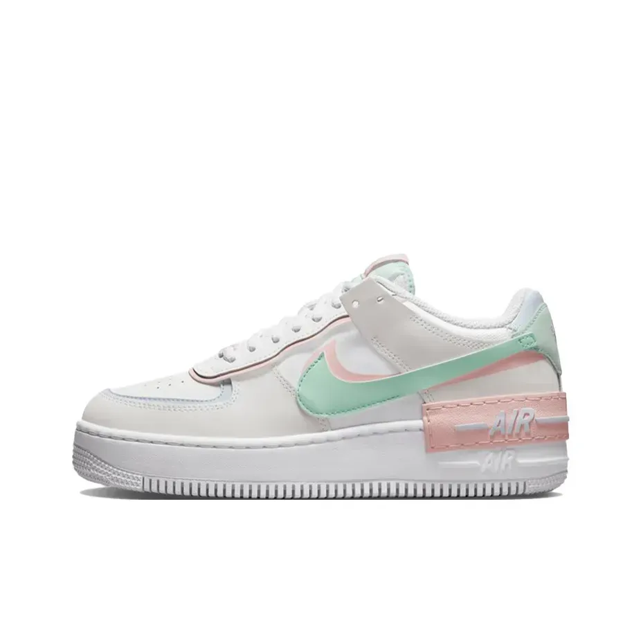 Nike Air Force 1 Shadow Low Белый Розовый
