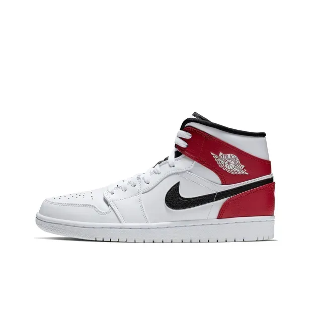 Nike Air Jordan 1 Mid White Chicago