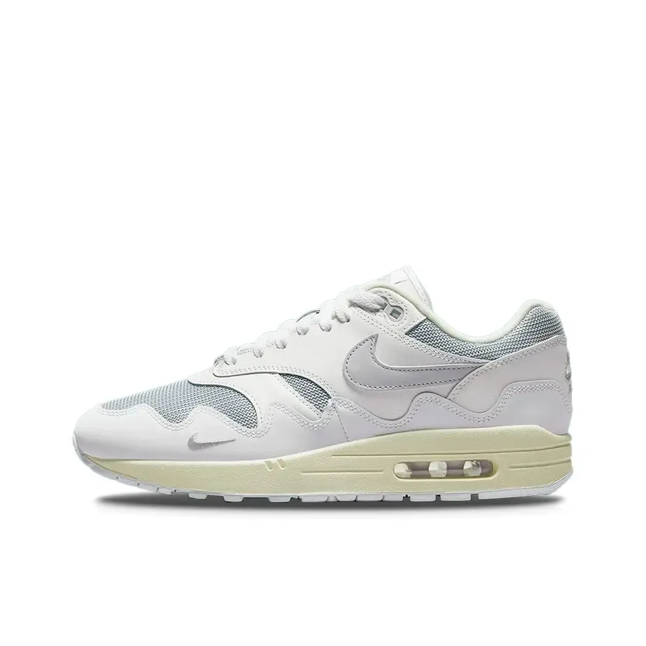 Низкие кроссовки Nike Air Max 1 Patta Waves White (Белые) Унисекс Низкие кроссовки Nike Air Max 1 Patta Waves White (Белые) Унисекс