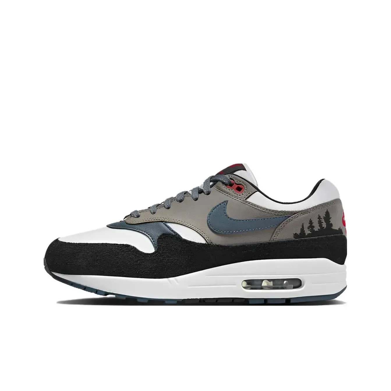 Nike Air Max 1 Prm Escape серый белый черный