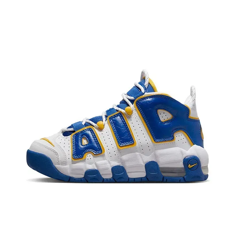 Nike Air More Uptempo Белый / Голубой