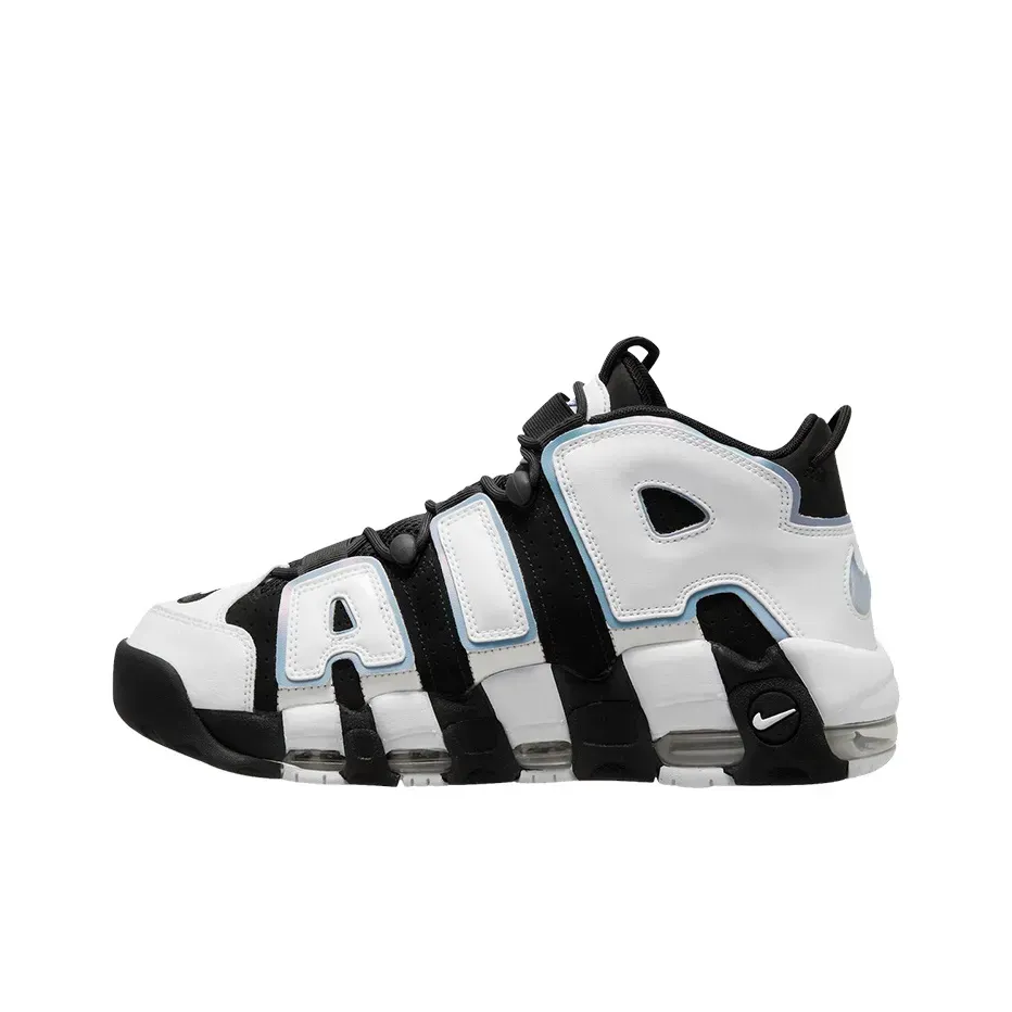 Nike Air More Uptempo Low Черный Белый Nike Air More Uptempo Low Черный Белый