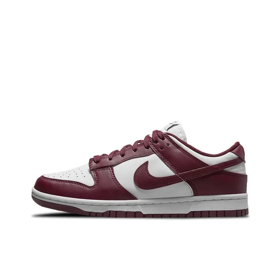 Nike Dunk Dark Beetroot Low Top Кроссовки для скейтбординга Женские Бургунди Nike Dunk Dark Beetroot Low Top Кроссовки для скейтбординга Женские Бургунди