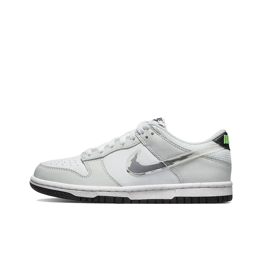 Nike Dunk GLITCH Swoosh Серый
