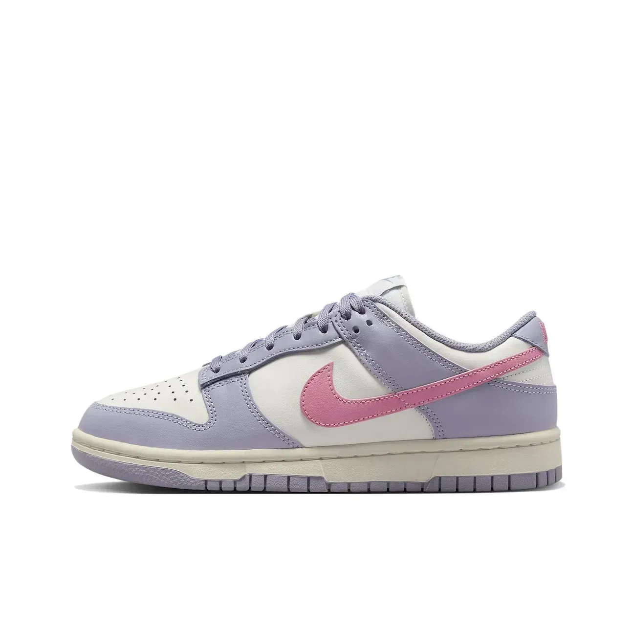 Nike Dunk 'Indigo Haze' Low Top Skateboard Women's Sneakers Фиолетовый Белый Розовый Nike Dunk 'Indigo Haze' Low Top Skateboard Women's Sneakers Фиолетовый Белый Розовый