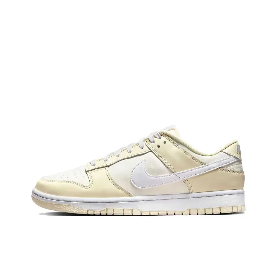 Nike Dunk Retro 'Coconut Milk' Low Skateboard Sneakers Бежево-желтый