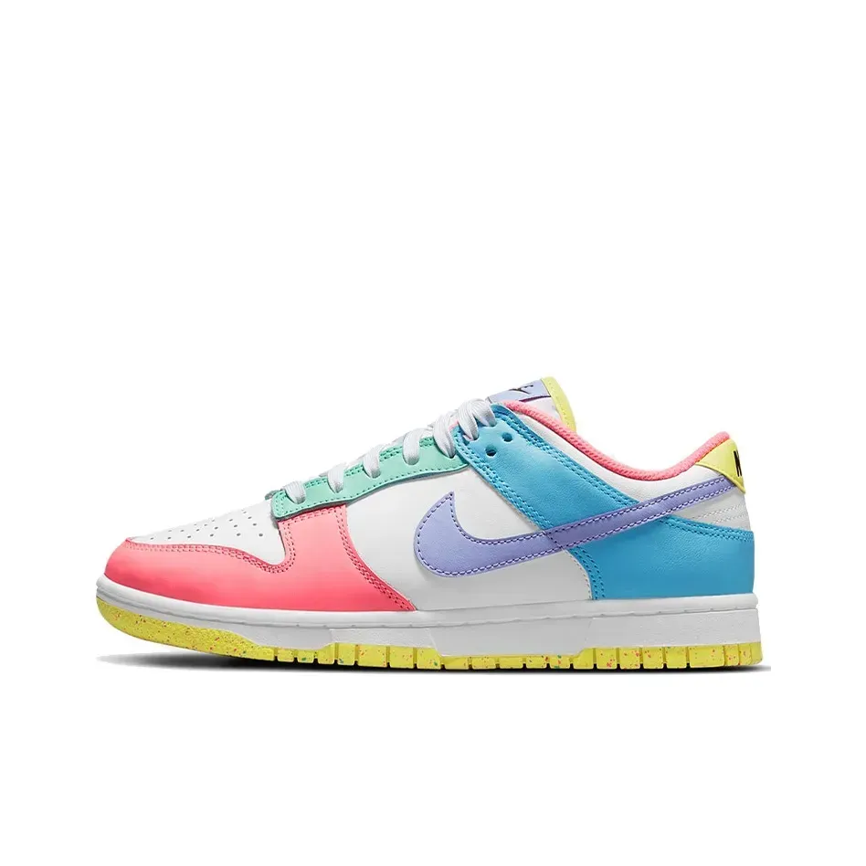 Nike Dunk SE 'Easter Candy' Low Skateboarding Sneakers Белый Фиолетовый Красный