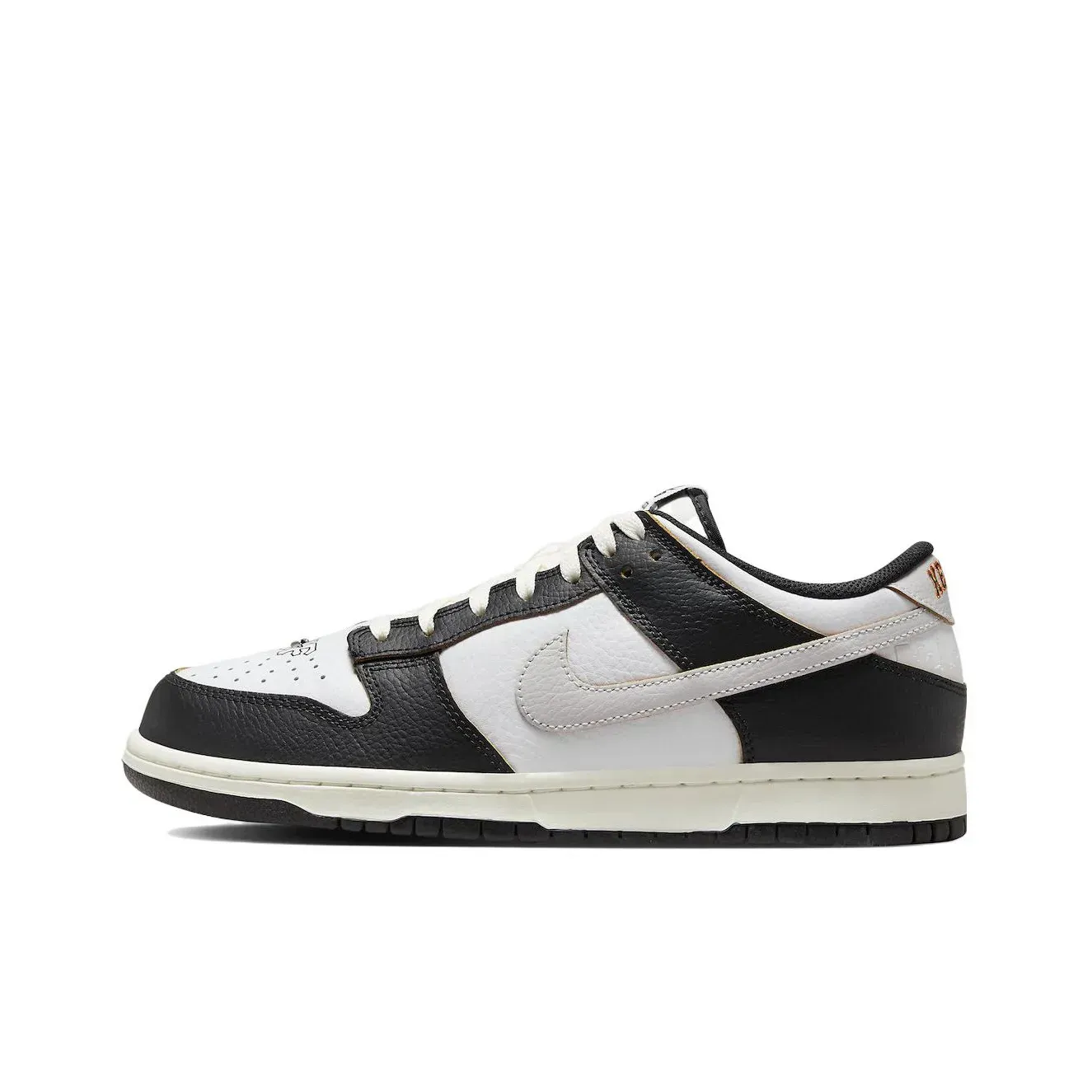 Nike HUF x Nike Dunk SB Low Топ Черный Белый Nike HUF x Nike Dunk SB Low Топ Черный Белый