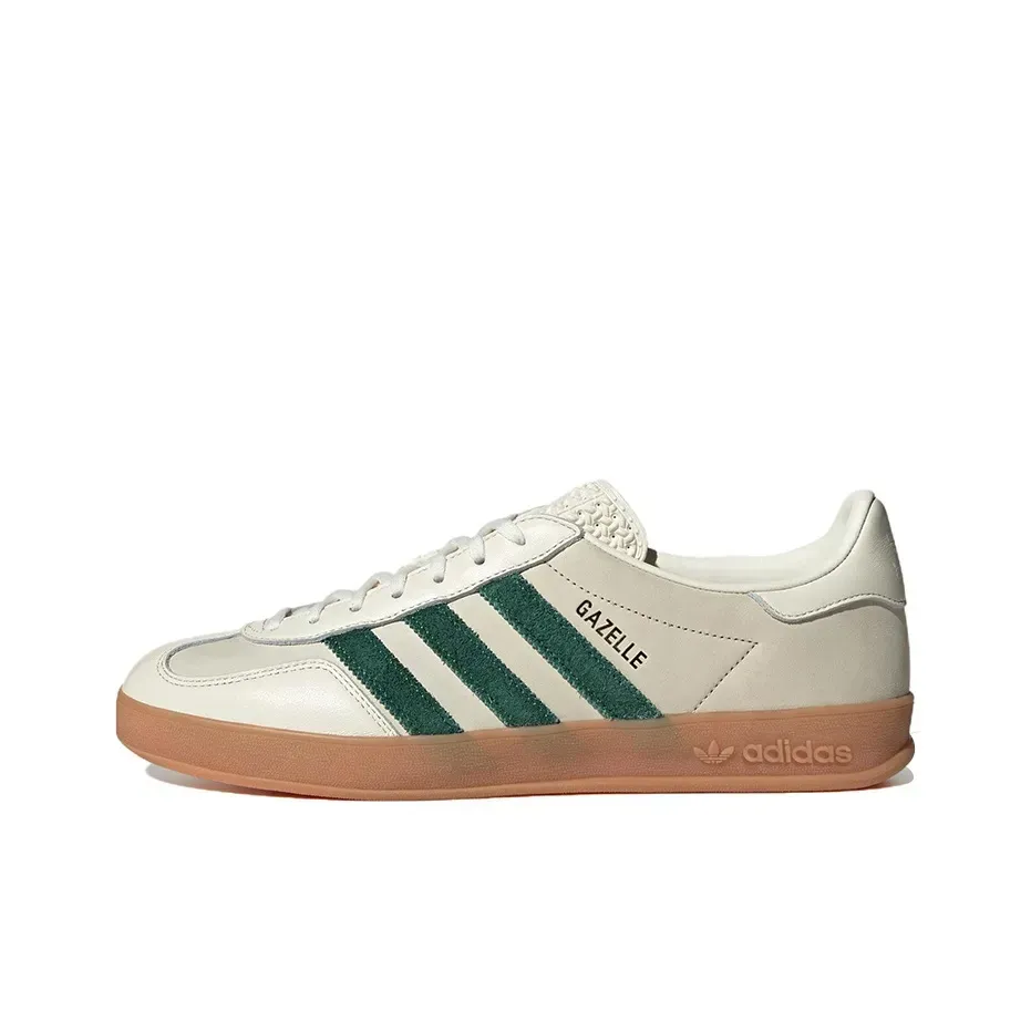 Низкие кроссовки Adidas Gazelle Off White Dark Green (Бежевый) Унисекс Низкие кроссовки Adidas Gazelle Off White Dark Green (Бежевый) Унисекс