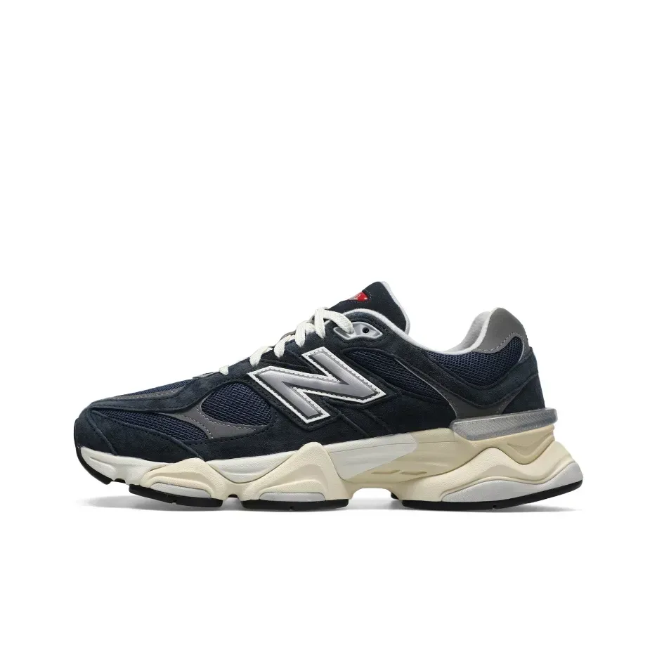 New Balance NB 9060 Противоскользящий Устойчивый к истиранию Низкий Топ Повседневная Обувь Темно-синий