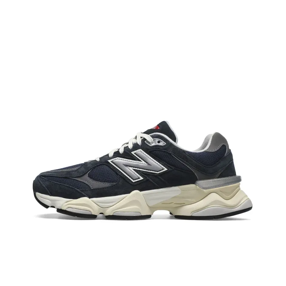 New Balance NB 9060 Противоскользящий Устойчивый к истиранию Низкий Топ Повседневная Обувь Темно-синий