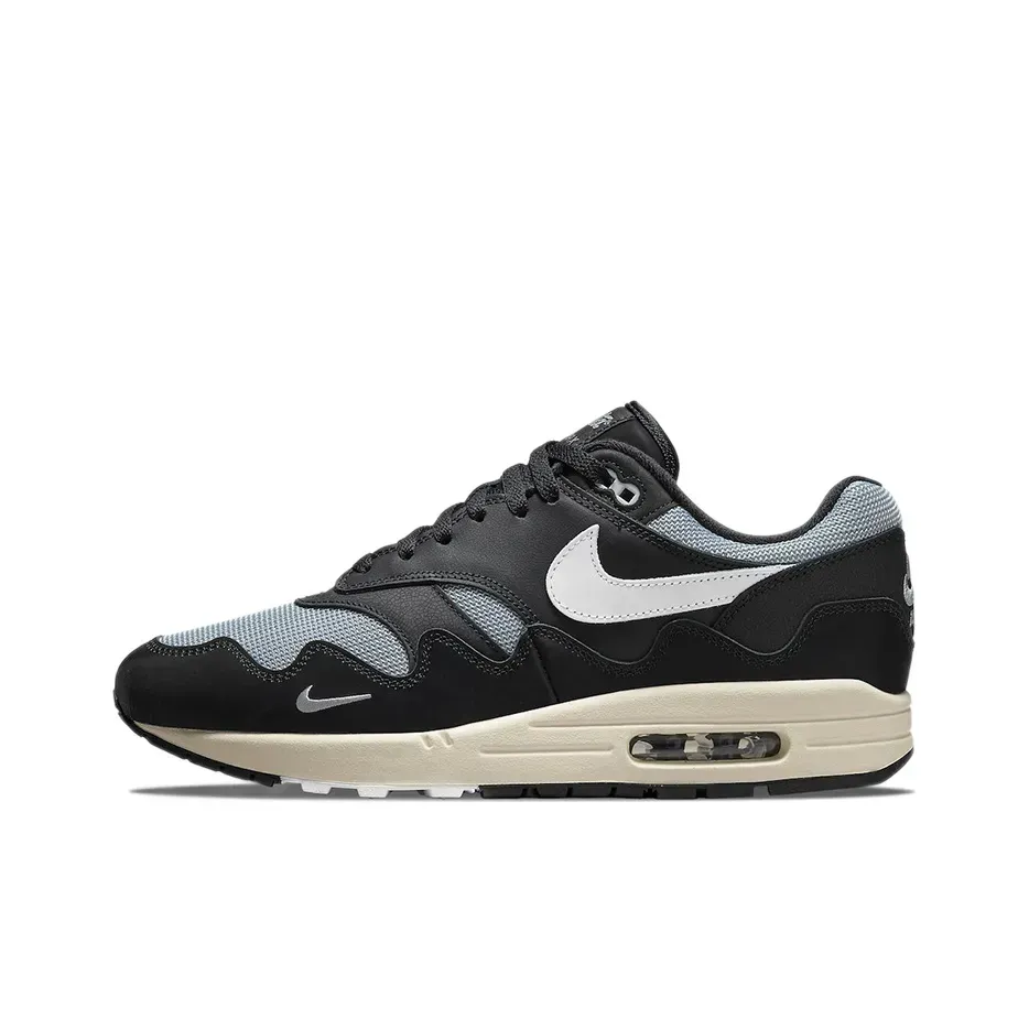 Низкие кроссовки The Patta x Nike Air Max 1 ‘Black’