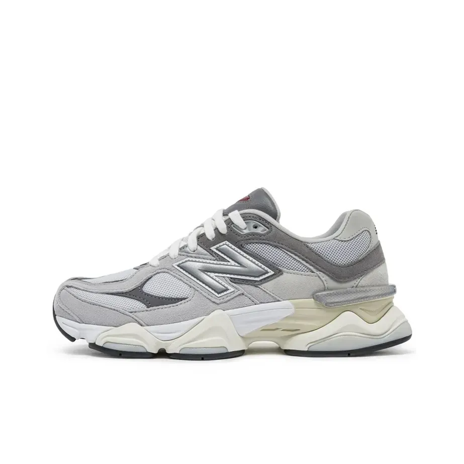Низкие кроссовки New Balance 9060 Rain Cloud Grey (Серый) Унисекс