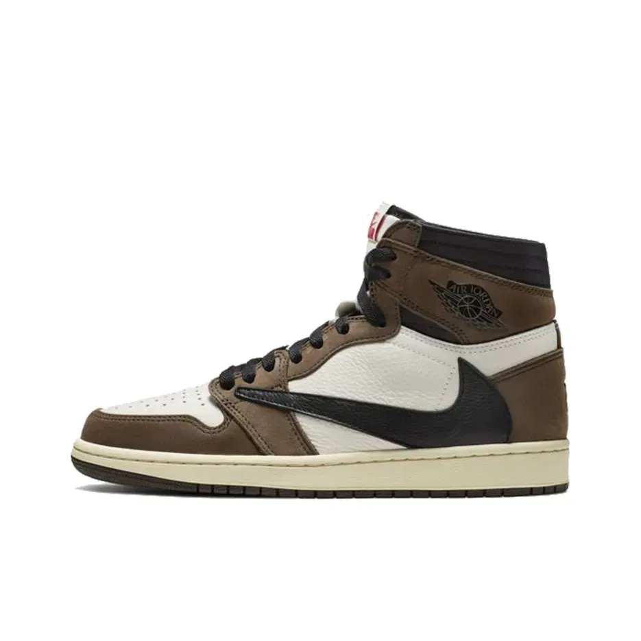 Высокие кроссовки Air Jordan 1 High Travis Scott 'Dark Mocha' (2019) Мужской (Коричневый) Высокие кроссовки Air Jordan 1 High Travis Scott 'Dark Mocha' (2019) Мужской (Коричневый)